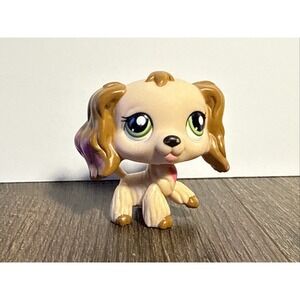 Hasbro Littlest Pet Shop #1963 Tan Cocker Spaniel